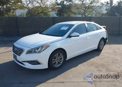 2015 Hyundai Sonata Se from USA, damaged, VIN 5NPE24AF5FH004809